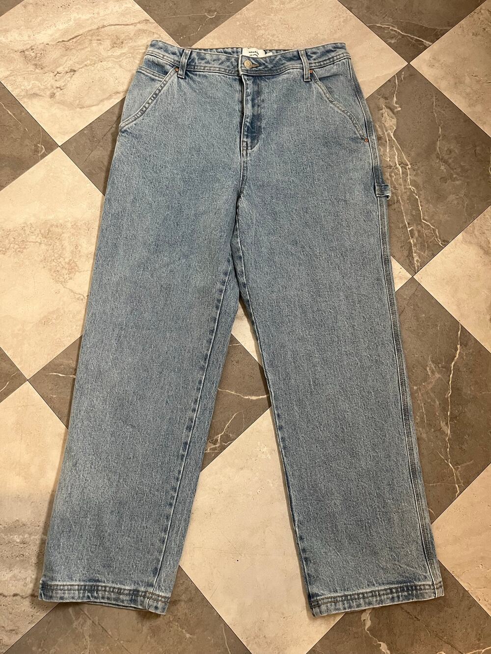 Mined by Los Angeles Women's Carpenter Jeans Size 11/29 Wide Leg High Rise Y2K